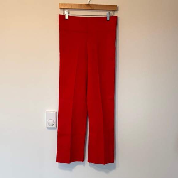 J. Crew Delaney kickout sweater pant in Red - Picture 3 of 11
